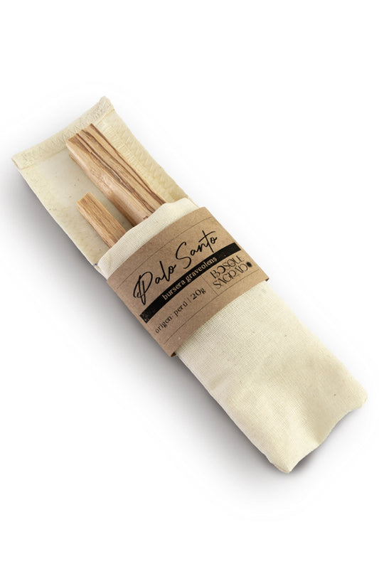 Palo Santo Con Una Pieza Grabada Ojo