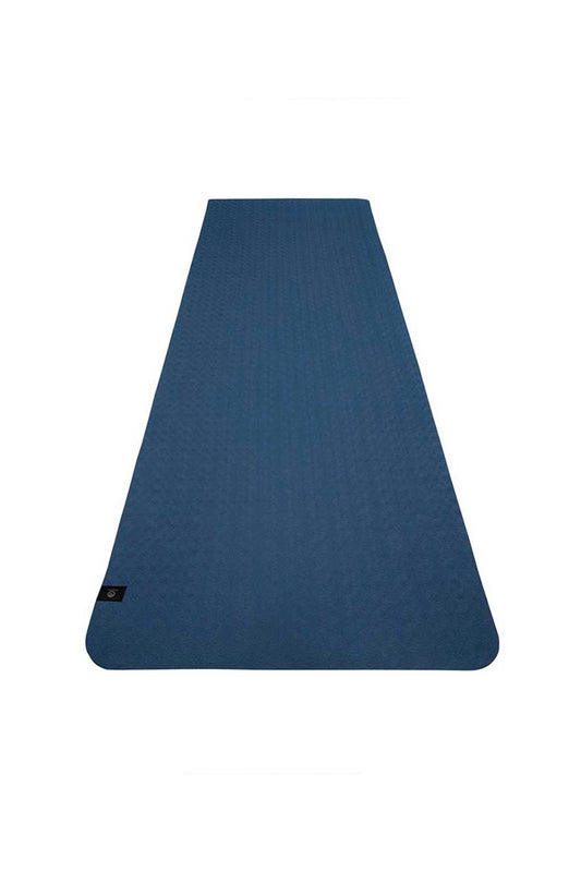 Tapete / Mat de Yoga Lite Azul - Gris