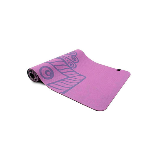 Tapete / Mat de Yoga Lite Morado Con Mandala