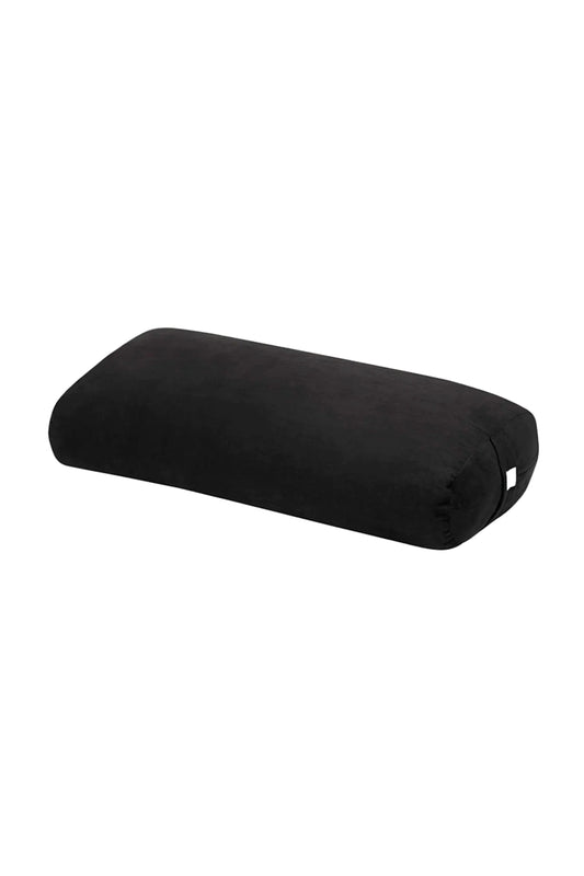 Rectangular Bolster Para Yoga Negro Gaiam