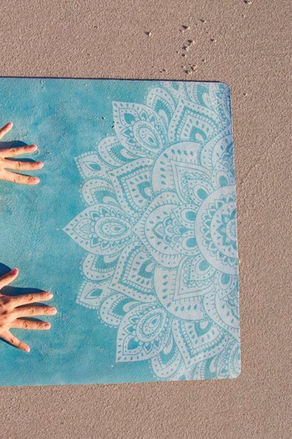 Tapete / Mat de Yoga Aqua con Mandala