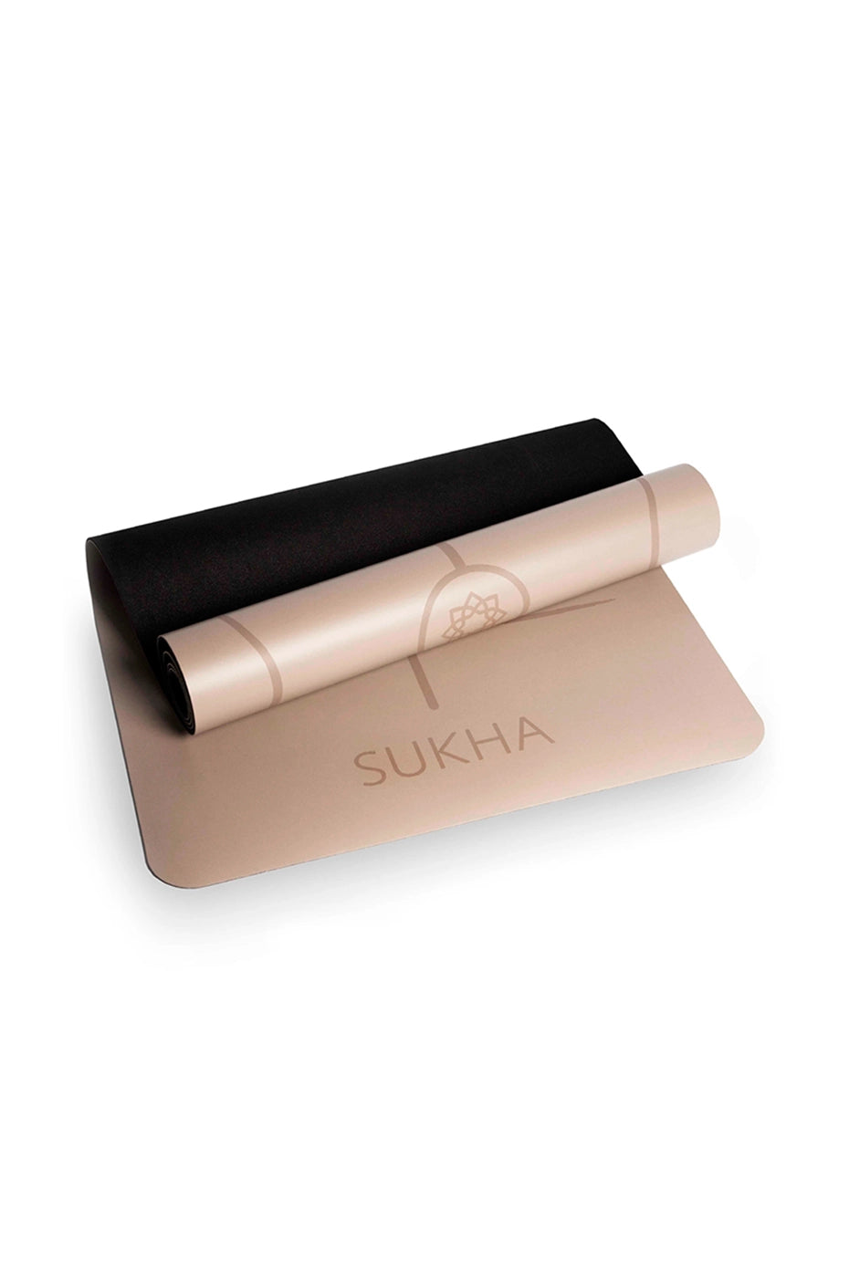 Tapete / Mat de Yoga con alineación Sukha Café