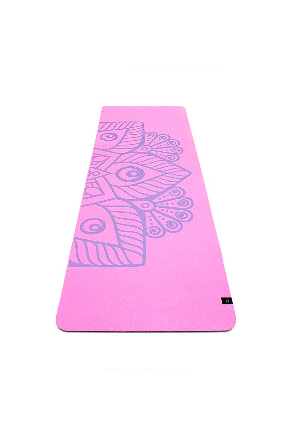Tapete / Mat de Yoga Lite Morado Con Mandala
