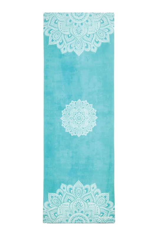 Tapete / Mat de Yoga Aqua con Mandala