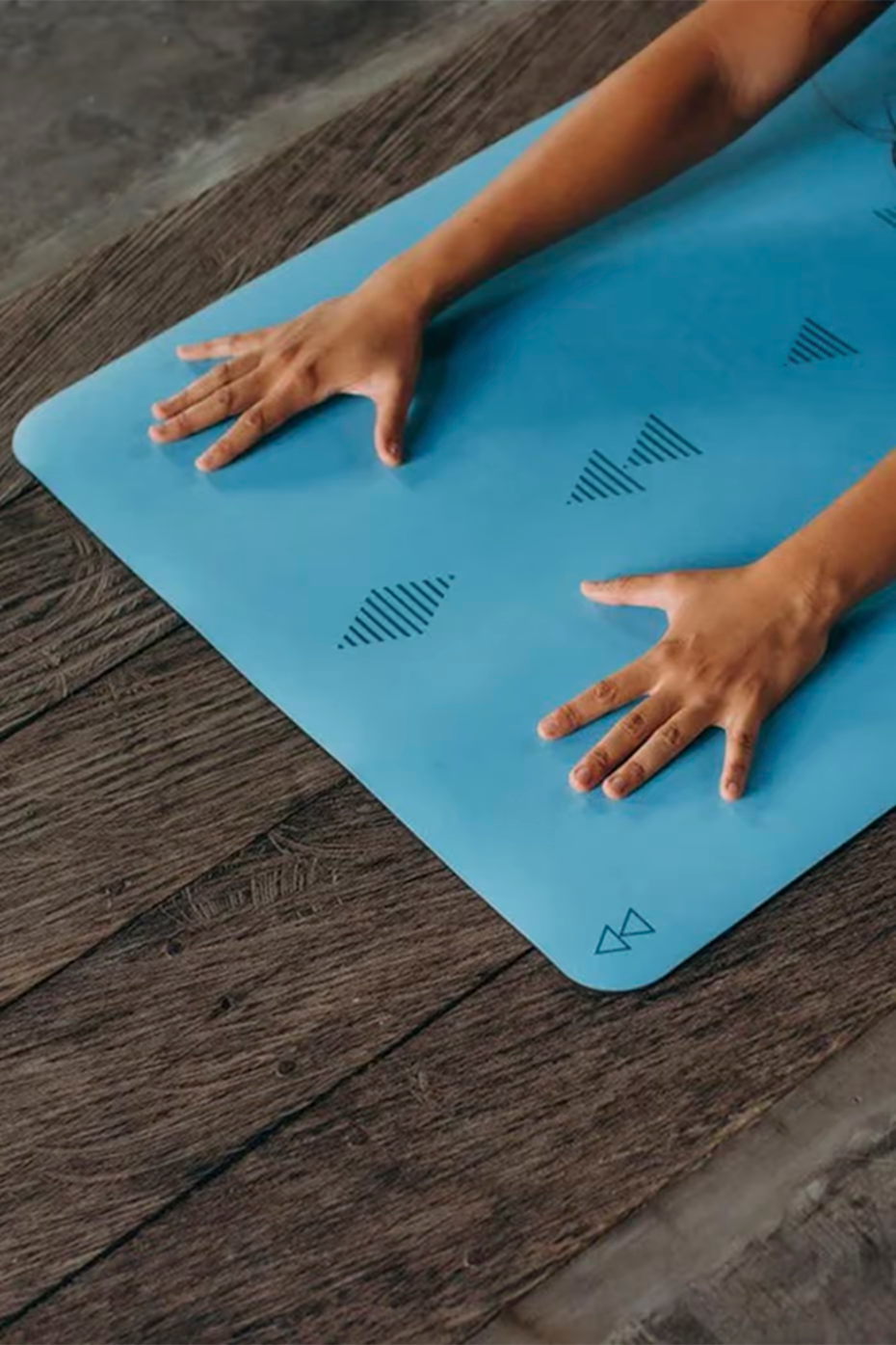 Tapete / Mat para Yoga Infinity Azul Cielo