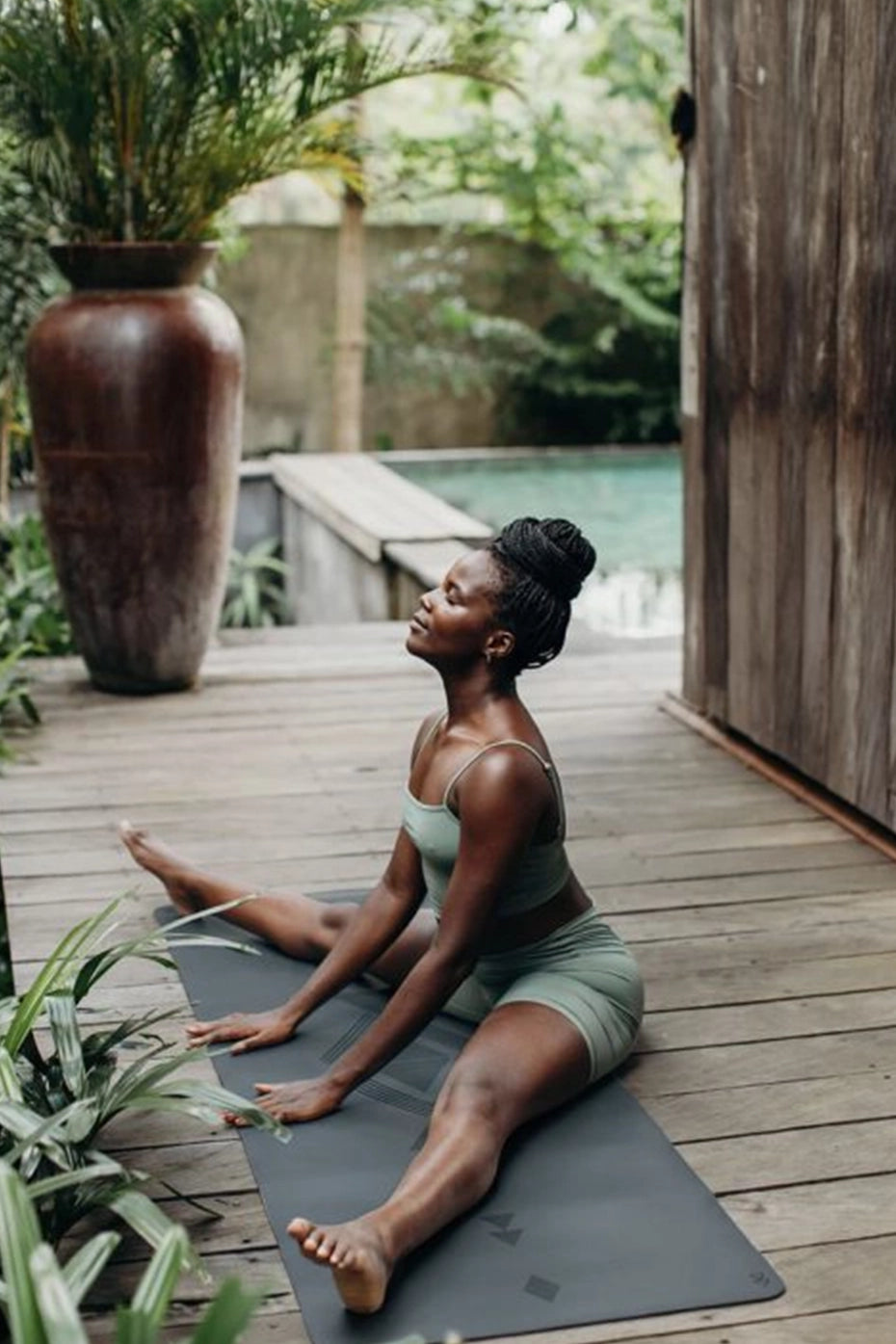 Tapete / Mat para Yoga Infinity Gris