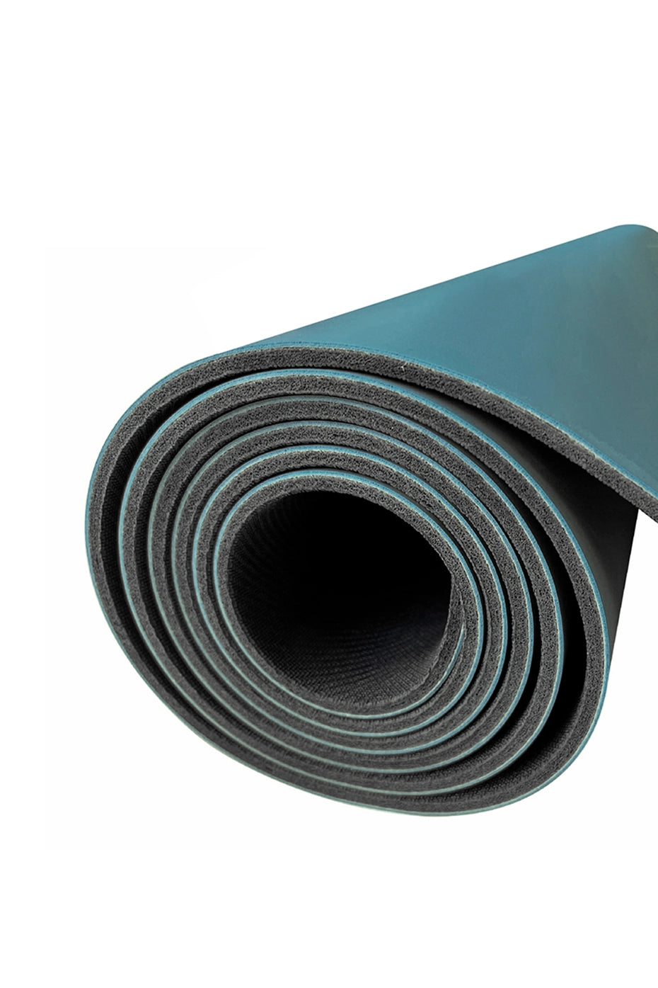 Tapete / Mat de Yoga con alineación Sukha Azul