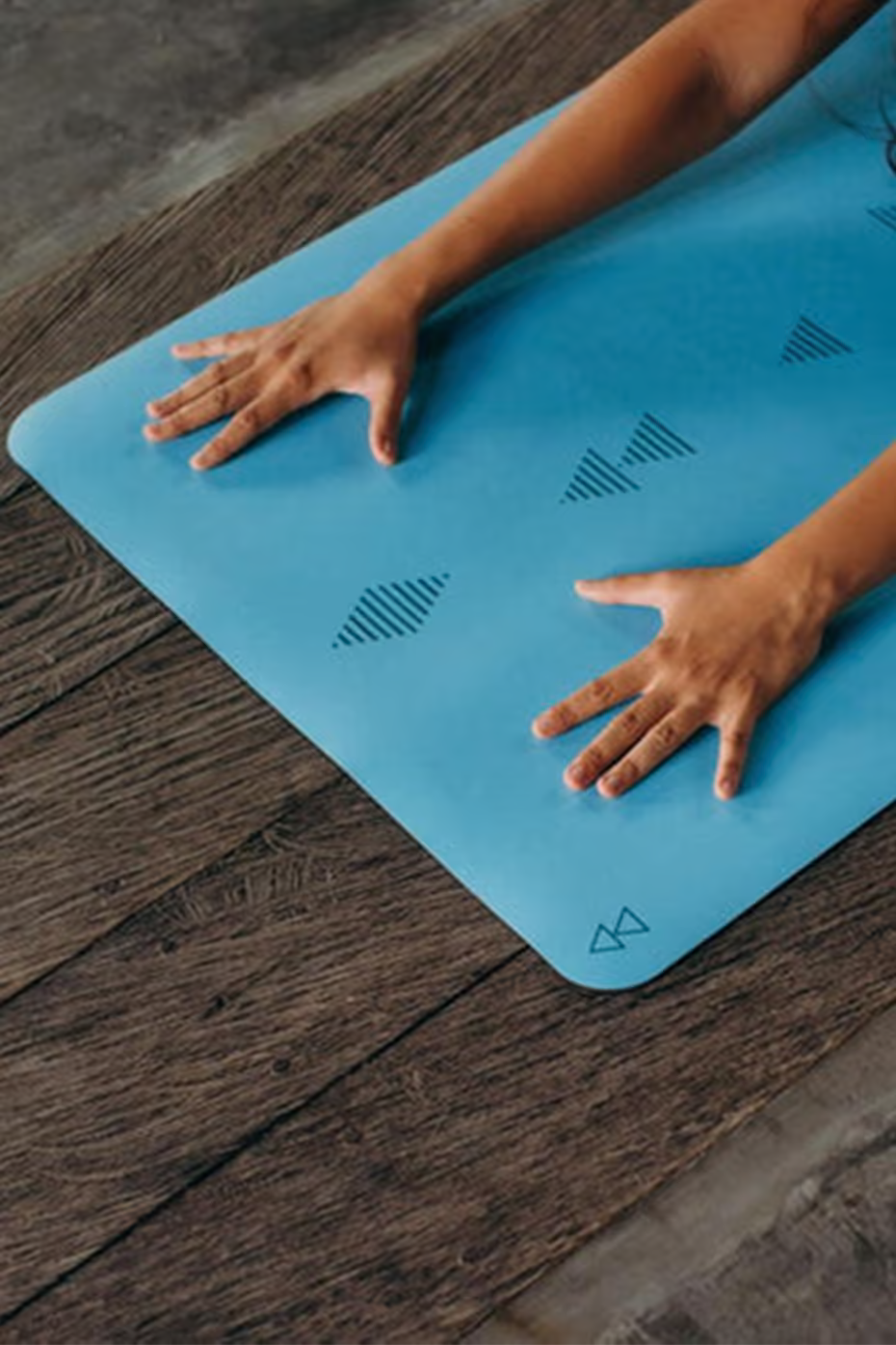 Tapete / Mat para Yoga Infinity Azul Cielo