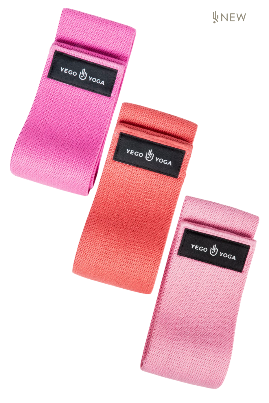 Bandas de Resistencia Rosa Set de 3 pzas