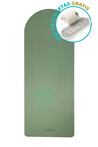 Tapete / Mat de Yoga Curvo Salvia