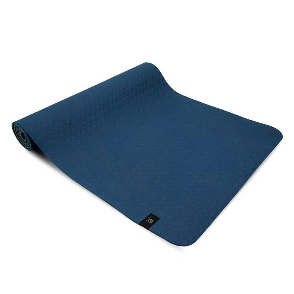 Tapete / Mat de Yoga Lite Azul - Gris