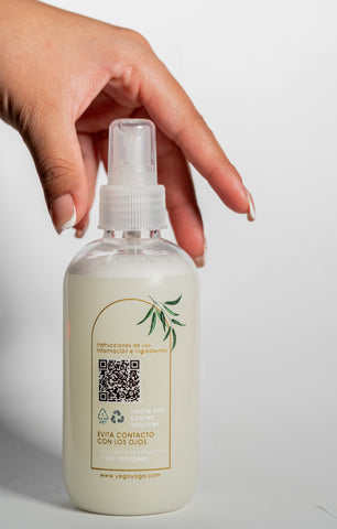 Limpiador con esencia de Eucalipto para mat de Yoga