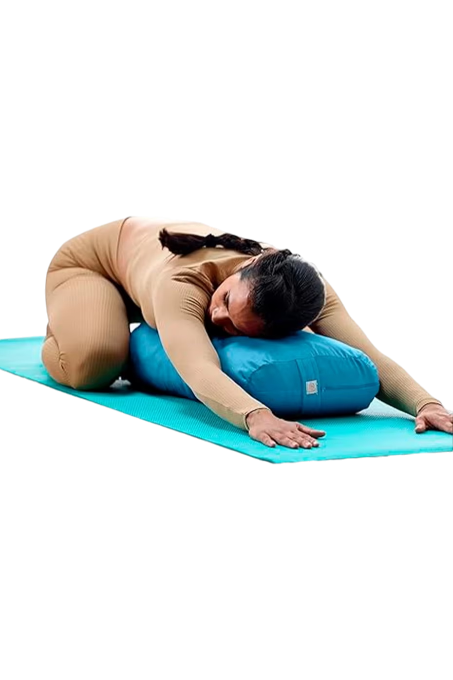Rectangular Bolster Para Yoga  Aqua Gaiam