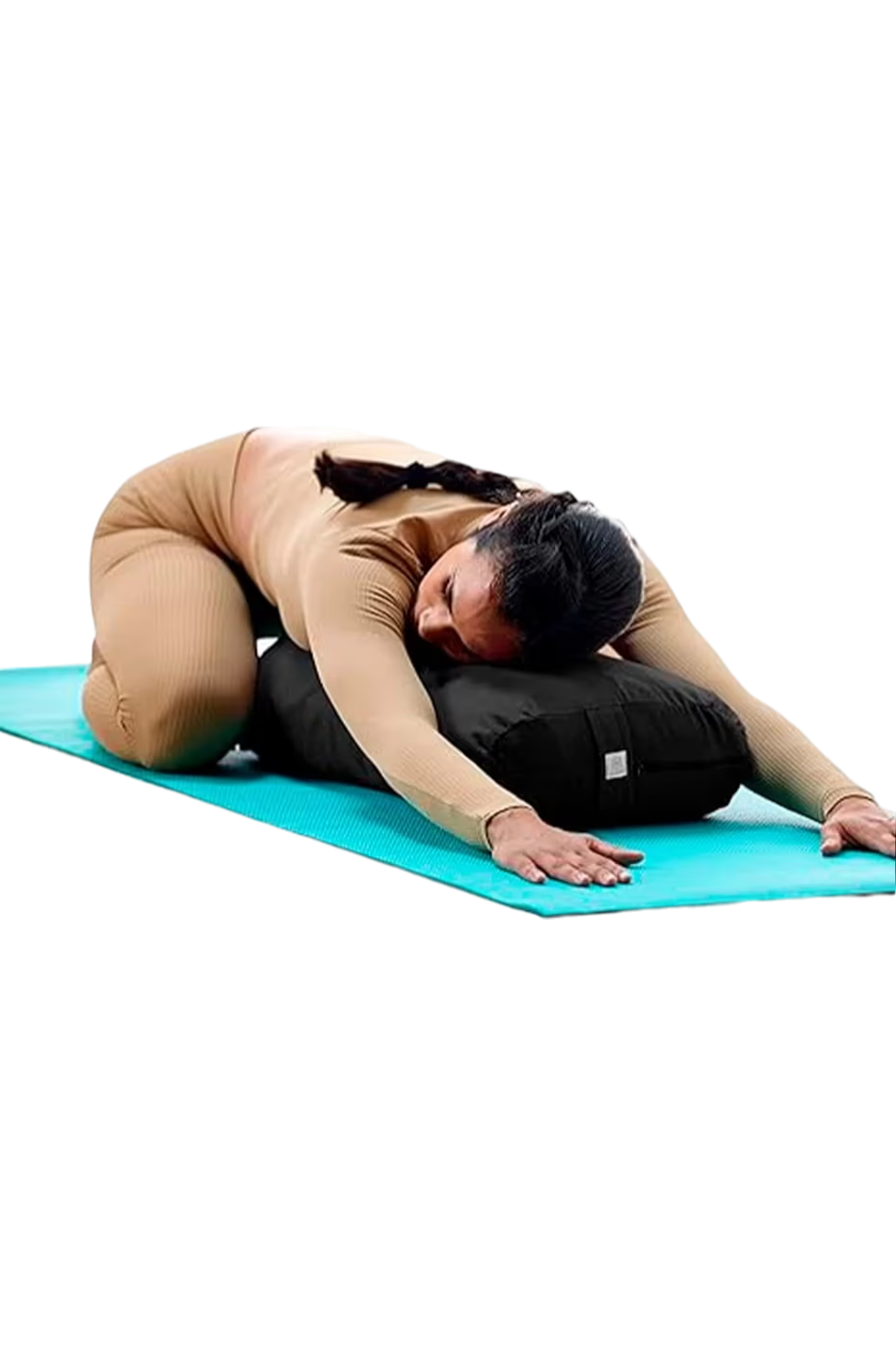 Rectangular Bolster Para Yoga Negro Gaiam