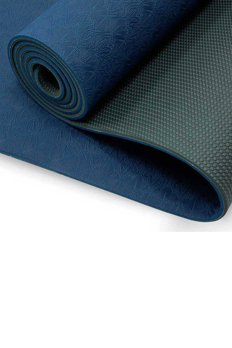 Tapete / Mat de Yoga Lite Azul - Gris