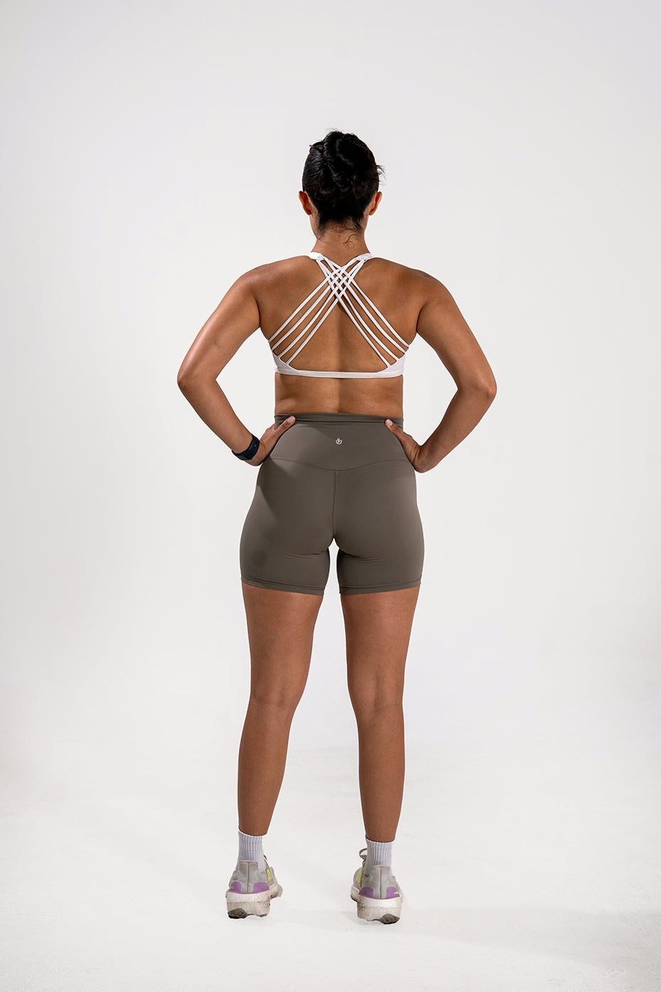 Biker Short Gris Yego Yoga