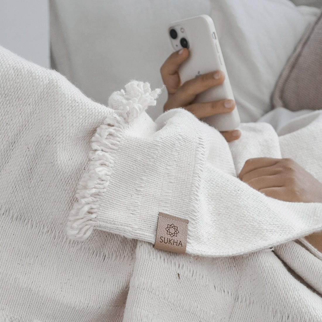 Shavasana Manta Blanca