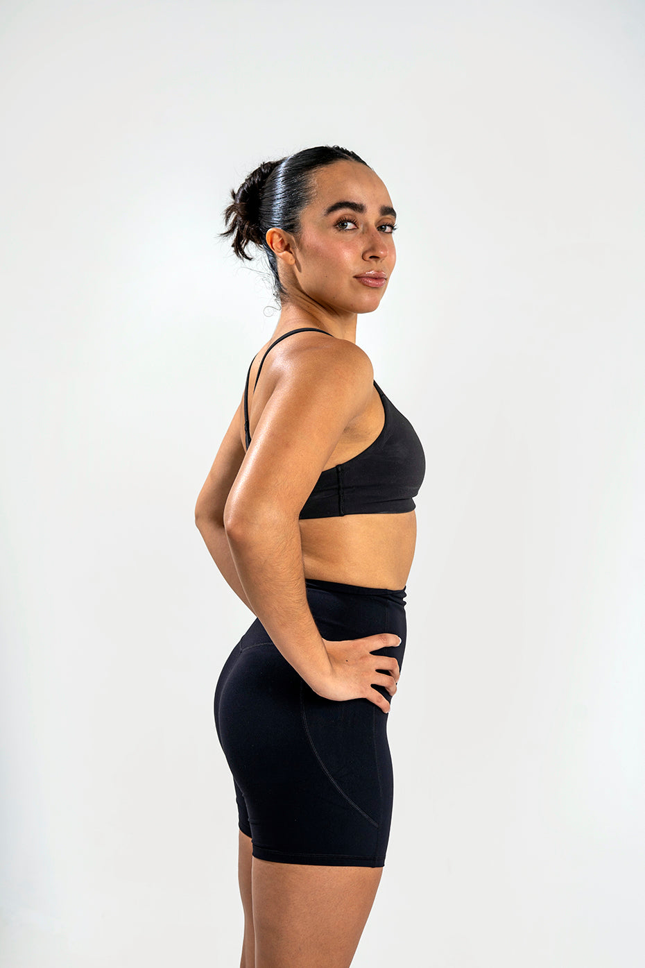 Biker Short Negro Yego Yoga