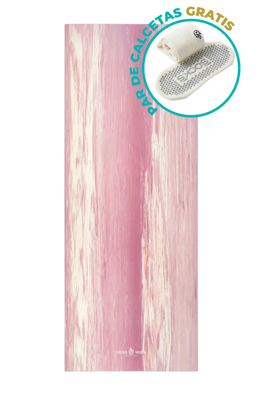 Tapete / Mat de Yoga Mármol Púrpura