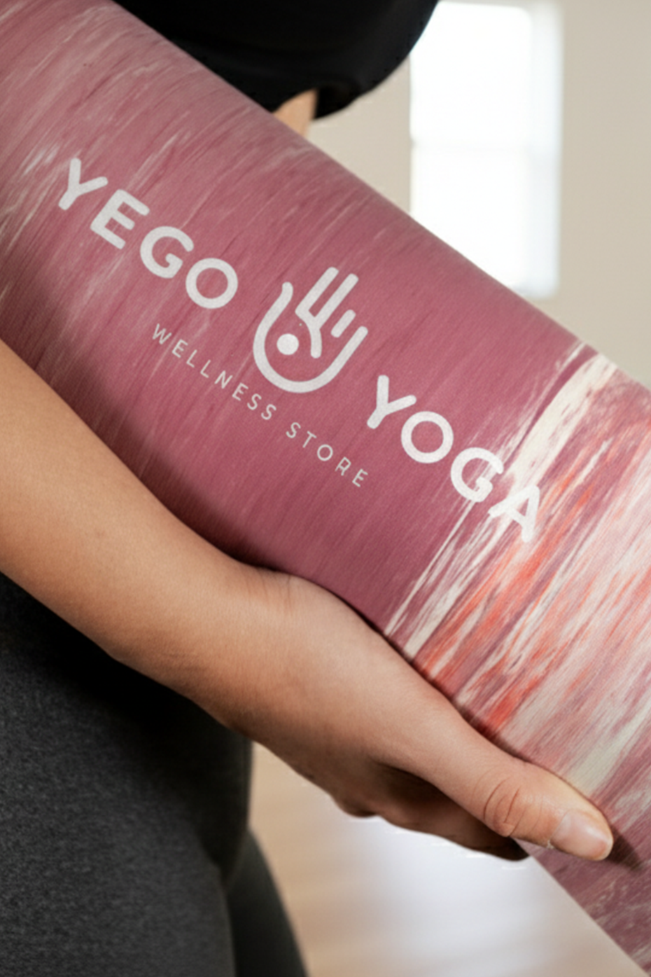 Tapete / Mat de Yoga Mármol Púrpura