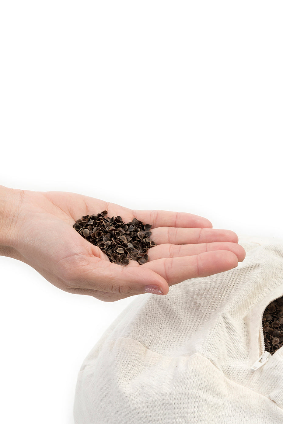 Zafu para Yoga Gris Perla Sukha