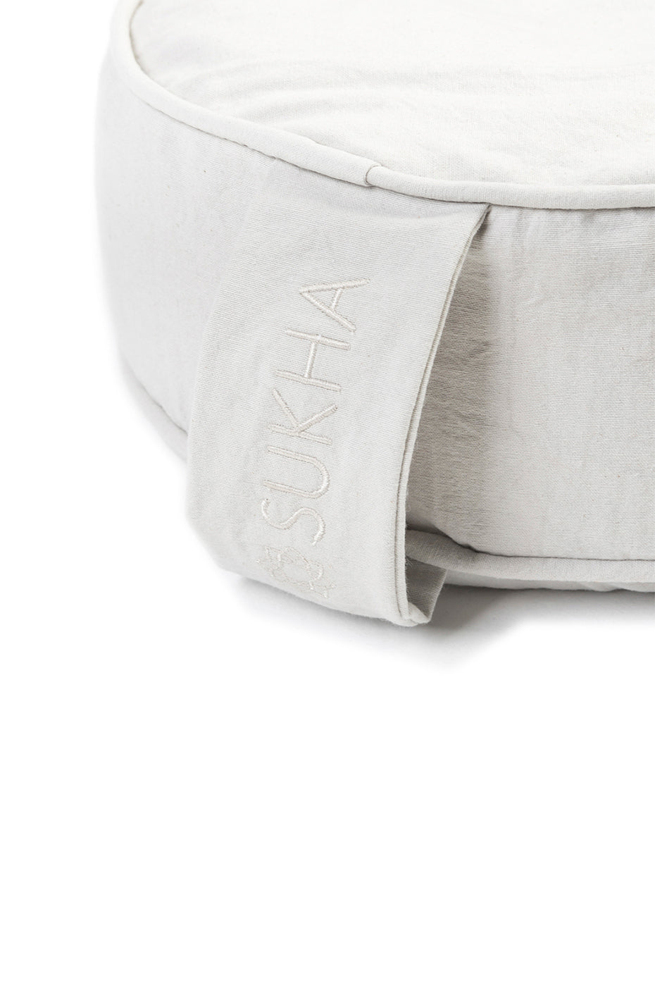 Zafu para Yoga Gris Perla Sukha