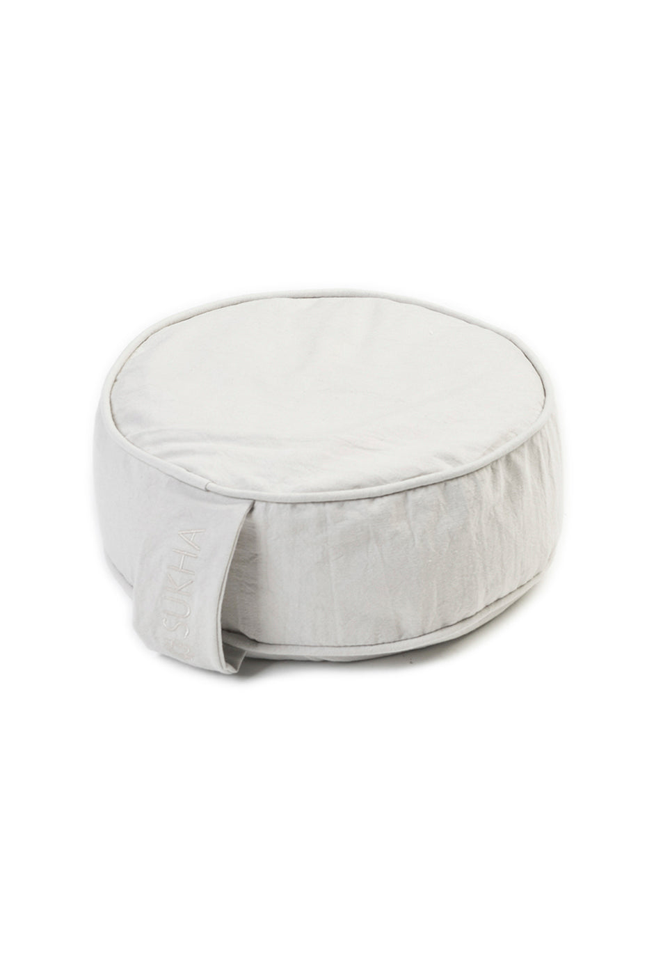 Zafu para Yoga Gris Perla Sukha