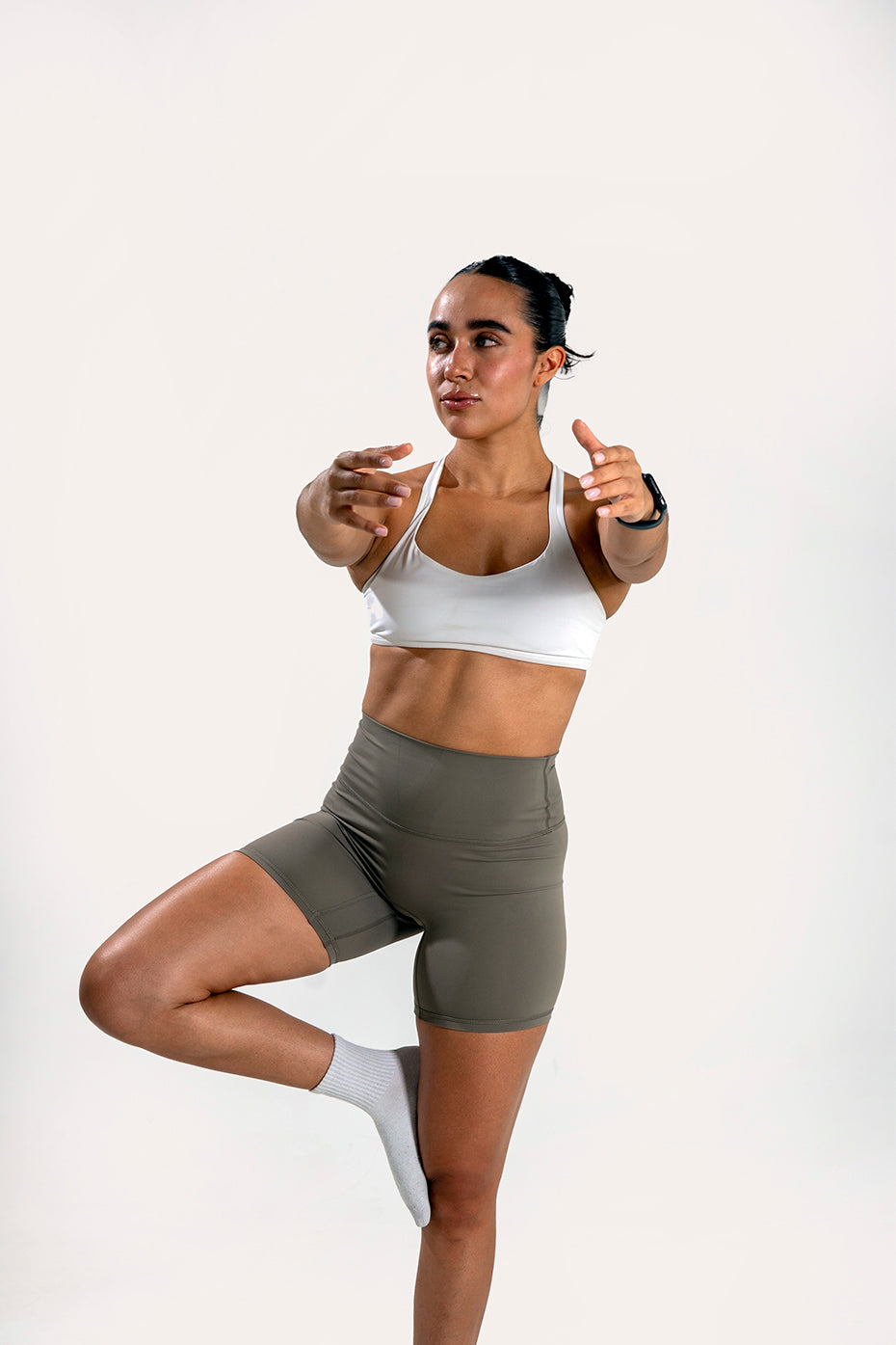 Biker Short Gris Yego Yoga