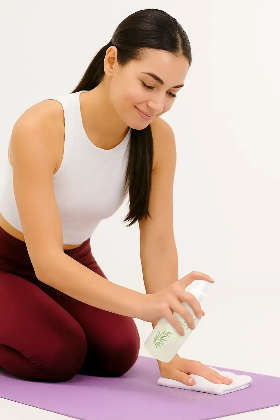 Limpiador con esencia de Eucalipto para mat de Yoga
