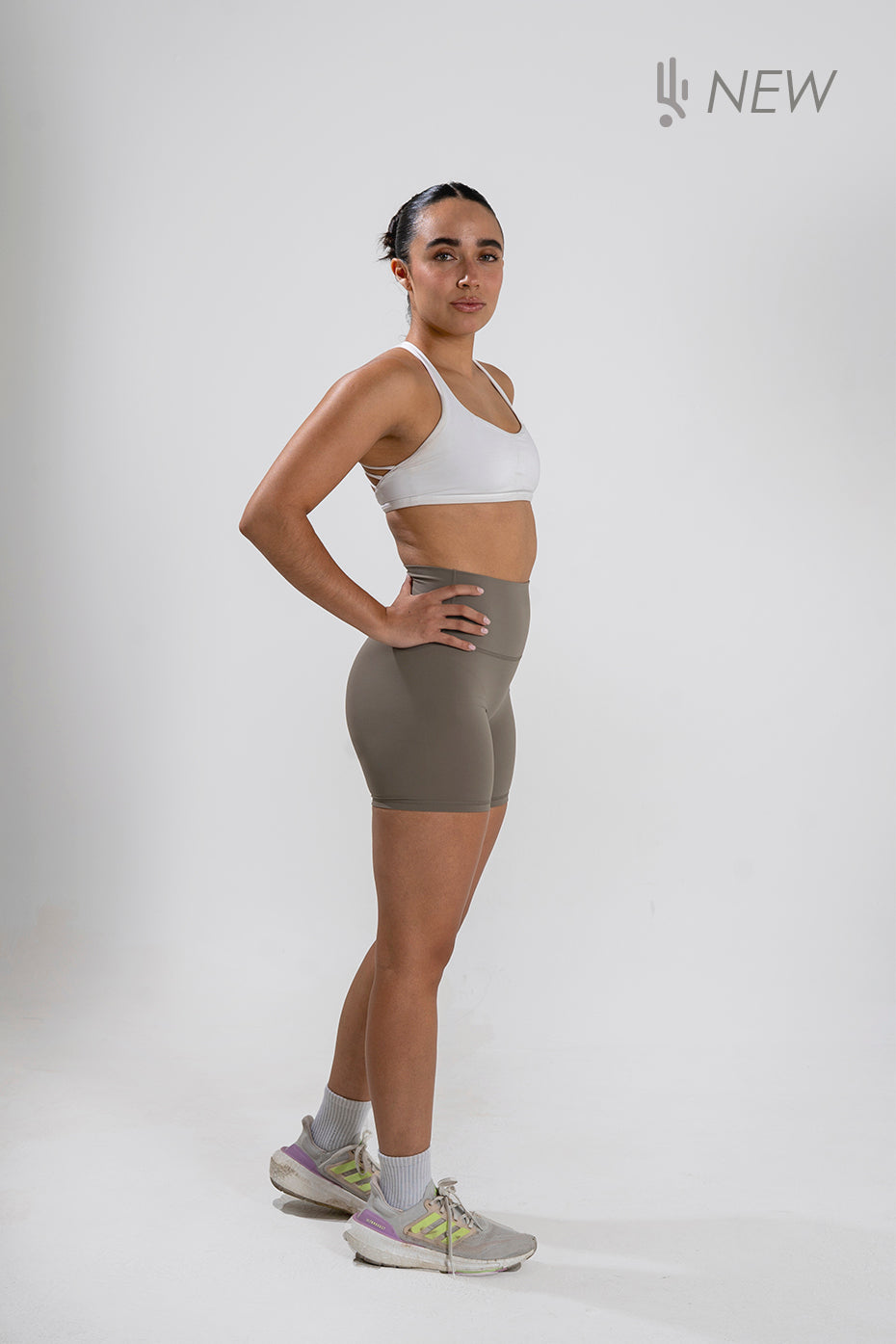 Biker Short Gris Yego Yoga